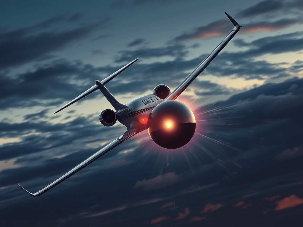Collision in the Skies: The Mysterious Case of the Metallic Orb and the Gulfstream&nbsp;Jet